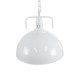 GLOBOSTAR® LARKIN 01174 Vintage Κρεμαστό Φωτιστικό Οροφής με Ντουί 1 x E27 AC 220-240V IP20 - Λευκό - Μ30 x Π30 x Y28cm GLOBOSTAR® LARKIN 01174 Vintage Κρεμαστό Φωτιστικό Οροφής με Ντουί 1 x E27 AC 220-240V IP20 - Λευκό - Μ30 x Π30 x Y28cm