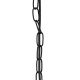 GLOBOSTAR® LARKIN 01175 Vintage Κρεμαστό Φωτιστικό Οροφής με Ντουί 1 x E27 AC 220-240V IP20 - Μαύρο - Μ30 x Π30 x Y28cm GLOBOSTAR® LARKIN 01175 Vintage Κρεμαστό Φωτιστικό Οροφής με Ντουί 1 x E27 AC 220-240V IP20 - Μαύρο - Μ30 x Π30 x Y28cm