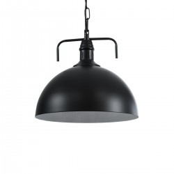 GLOBOSTAR® LARKIN 01175 Vintage Κρεμαστό Φωτιστικό Οροφής με Ντουί 1 x E27 AC 220-240V IP20 - Μαύρο - Μ30 x Π30 x Y28cm GLOBOSTAR® LARKIN 01175 Vintage Κρεμαστό Φωτιστικό Οροφής με Ντουί 1 x E27 AC 220-240V IP20 - Μαύρο - Μ30 x Π30 x Y28cm