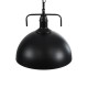 GLOBOSTAR® LARKIN 01175 Vintage Κρεμαστό Φωτιστικό Οροφής με Ντουί 1 x E27 AC 220-240V IP20 - Μαύρο - Μ30 x Π30 x Y28cm GLOBOSTAR® LARKIN 01175 Vintage Κρεμαστό Φωτιστικό Οροφής με Ντουί 1 x E27 AC 220-240V IP20 - Μαύρο - Μ30 x Π30 x Y28cm