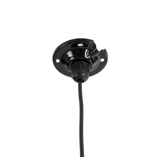 GLOBOSTAR® LOUVE 01176 Vintage Κρεμαστό Φωτιστικό Οροφής με Ντουί 1 x E27 AC 220-240V IP20 - Μαύρο - Μ40 x Π40 x Υ30cm GLOBOSTAR® LOUVE 01176 Vintage Κρεμαστό Φωτιστικό Οροφής με Ντουί 1 x E27 AC 220-240V IP20 - Μαύρο - Μ40 x Π40 x Υ30cm