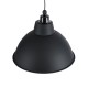 GLOBOSTAR® LOUVE 01176 Vintage Κρεμαστό Φωτιστικό Οροφής με Ντουί 1 x E27 AC 220-240V IP20 - Μαύρο - Μ40 x Π40 x Υ30cm GLOBOSTAR® LOUVE 01176 Vintage Κρεμαστό Φωτιστικό Οροφής με Ντουί 1 x E27 AC 220-240V IP20 - Μαύρο - Μ40 x Π40 x Υ30cm