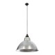 GLOBOSTAR® LOUVE 01178 Vintage Κρεμαστό Φωτιστικό Οροφής με Ντουί 1 x E27 AC 220-240V IP20 - Ασημί - Μ40 x Π40 x Υ30cm GLOBOSTAR® LOUVE 01178 Vintage Κρεμαστό Φωτιστικό Οροφής με Ντουί 1 x E27 AC 220-240V IP20 - Ασημί - Μ40 x Π40 x Υ30cm