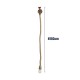 GLOBOSTAR® TROUVER 01183 Vintage Φωτιστικό Τοίχου - Απλίκα με Ντουί 1 x E27 AC 220-240V IP20 - Χάλκινο & Μπεζ - Μ14 x Π16 x Υ50cm GLOBOSTAR® TROUVER 01183 Vintage Φωτιστικό Τοίχου - Απλίκα με Ντουί 1 x E27 AC 220-240V IP20 - Χάλκινο & Μπεζ - Μ14 x Π16 x Υ50cm