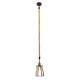 GLOBOSTAR® LANTERN 01186 Vintage Κρεμαστό Φωτιστικό Οροφής με Ντουί 1 x E27 AC 220-240V IP20 - Μπεζ & Μαύρο - Μ15 x Π15 x Υ24cm GLOBOSTAR® LANTERN 01186 Vintage Κρεμαστό Φωτιστικό Οροφής με Ντουί 1 x E27 AC 220-240V IP20 - Μπεζ & Μαύρο - Μ15 x Π15 x Υ24cm