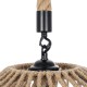 GLOBOSTAR® DOGMA 01187 Boho Κρεμαστό Φωτιστικό Οροφής με Ντουί 1 x E27 AC 220-240V IP20 - Μπεζ - Μ40 x Π40 x Υ20cm