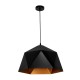 GLOBOSTAR® HEXAGON 01195 Μοντέρνο Κρεμαστό Φωτιστικό Οροφής με Ντουί 1 x E27 AC 220-240V IP20 - Μαύρο & Χρυσό - Μ45 x Π45 x Υ28cm GLOBOSTAR® HEXAGON 01195 Μοντέρνο Κρεμαστό Φωτιστικό Οροφής με Ντουί 1 x E27 AC 220-240V IP20 - Μαύρο & Χρυσό - Μ45 x Π45 x Υ28cm