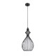 GLOBOSTAR® REA 01197 Μοντέρνο Κρεμαστό Φωτιστικό Οροφής με Ντουί 1 x E27 AC 220-240V IP20 - Μαύρο & Λευκό - Μ21 x Π21 x Υ40cm GLOBOSTAR® REA 01197 Μοντέρνο Κρεμαστό Φωτιστικό Οροφής με Ντουί 1 x E27 AC 220-240V IP20 - Μαύρο & Λευκό - Μ21 x Π21 x Υ40cm