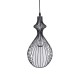 GLOBOSTAR® REA 01197 Μοντέρνο Κρεμαστό Φωτιστικό Οροφής με Ντουί 1 x E27 AC 220-240V IP20 - Μαύρο & Λευκό - Μ21 x Π21 x Υ40cm GLOBOSTAR® REA 01197 Μοντέρνο Κρεμαστό Φωτιστικό Οροφής με Ντουί 1 x E27 AC 220-240V IP20 - Μαύρο & Λευκό - Μ21 x Π21 x Υ40cm