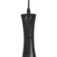 GLOBOSTAR® LILY 01198 Μοντέρνο Κρεμαστό Φωτιστικό Οροφής με Ντουί 1 x E27 AC 220-240V IP20 - Μαύρο & Λευκό - Μ30 x Π30 x Υ50cm