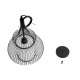 GLOBOSTAR® LILY 01199 Μοντέρνο Κρεμαστό Φωτιστικό Οροφής με Ντουί 1 x E27 AC 220-240V IP20 - Μαύρο & Λευκό - Μ31 x Π31 x Υ42cm GLOBOSTAR® LILY 01199 Μοντέρνο Κρεμαστό Φωτιστικό Οροφής με Ντουί 1 x E27 AC 220-240V IP20 - Μαύρο & Λευκό - Μ31 x Π31 x Υ42cm