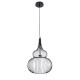 GLOBOSTAR® LILY 01199 Μοντέρνο Κρεμαστό Φωτιστικό Οροφής με Ντουί 1 x E27 AC 220-240V IP20 - Μαύρο & Λευκό - Μ31 x Π31 x Υ42cm GLOBOSTAR® LILY 01199 Μοντέρνο Κρεμαστό Φωτιστικό Οροφής με Ντουί 1 x E27 AC 220-240V IP20 - Μαύρο & Λευκό - Μ31 x Π31 x Υ42cm