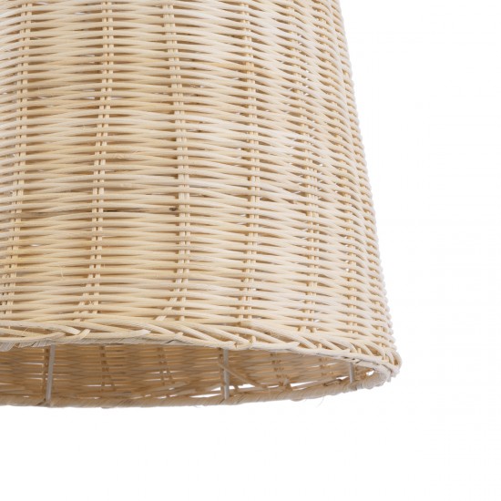GLOBOSTAR® BAHAMAS 01202 Boho Κρεμαστό Φωτιστικό Οροφής με Ντουί 1 x E27 AC 220-240V IP20 - Μπεζ - Μ30 x Π30 x Υ40cm GLOBOSTAR® BAHAMAS 01202 Boho Κρεμαστό Φωτιστικό Οροφής με Ντουί 1 x E27 AC 220-240V IP20 - Μπεζ - Μ30 x Π30 x Υ40cm