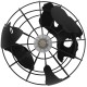 GLOBOSTAR® EARTH 01205 Vintage Κρεμαστό Φωτιστικό Οροφής με Ντουί 1 x E27 AC 220-240V IP20 - Μαύρο - Μ30 x Π30 x Υ30cm GLOBOSTAR® EARTH 01205 Vintage Κρεμαστό Φωτιστικό Οροφής με Ντουί 1 x E27 AC 220-240V IP20 - Μαύρο - Μ30 x Π30 x Υ30cm