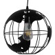 GLOBOSTAR® EARTH 01205 Vintage Κρεμαστό Φωτιστικό Οροφής με Ντουί 1 x E27 AC 220-240V IP20 - Μαύρο - Μ30 x Π30 x Υ30cm GLOBOSTAR® EARTH 01205 Vintage Κρεμαστό Φωτιστικό Οροφής με Ντουί 1 x E27 AC 220-240V IP20 - Μαύρο - Μ30 x Π30 x Υ30cm