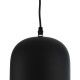 GLOBOSTAR® CHARLO 01214 Vintage Κρεμαστό Φωτιστικό Οροφής με Ντουί 1 x E27 AC 220-240V IP20 - Μαύρο & Χρυσό - Μ26 x Π26 x Υ16cm