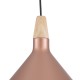 GLOBOSTAR® FERCLA 01224 Μοντέρνο Κρεμαστό Φωτιστικό Οροφής με Ντουί 1 x E27 AC 220-240V IP20 - Χάλκινο & Λευκό - Μ27 x Π27 x Υ25cm GLOBOSTAR® FERCLA 01224 Μοντέρνο Κρεμαστό Φωτιστικό Οροφής με Ντουί 1 x E27 AC 220-240V IP20 - Χάλκινο & Λευκό - Μ27 x Π27 x Υ25cm
