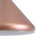 GLOBOSTAR® FERCLA 01224 Μοντέρνο Κρεμαστό Φωτιστικό Οροφής με Ντουί 1 x E27 AC 220-240V IP20 - Χάλκινο & Λευκό - Μ27 x Π27 x Υ25cm GLOBOSTAR® FERCLA 01224 Μοντέρνο Κρεμαστό Φωτιστικό Οροφής με Ντουί 1 x E27 AC 220-240V IP20 - Χάλκινο & Λευκό - Μ27 x Π27 x Υ25cm