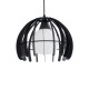 GLOBOSTAR® INGLEY 01226 Μοντέρνο Κρεμαστό Φωτιστικό Οροφής με Ντουί 1 x E27 AC 220-240V IP20 - Μαύρο & Λευκό - Μ26 x Π26 x Υ21cm GLOBOSTAR® INGLEY 01226 Μοντέρνο Κρεμαστό Φωτιστικό Οροφής με Ντουί 1 x E27 AC 220-240V IP20 - Μαύρο & Λευκό - Μ26 x Π26 x Υ21cm