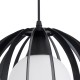 GLOBOSTAR® INGLEY 01226 Μοντέρνο Κρεμαστό Φωτιστικό Οροφής με Ντουί 1 x E27 AC 220-240V IP20 - Μαύρο & Λευκό - Μ26 x Π26 x Υ21cm GLOBOSTAR® INGLEY 01226 Μοντέρνο Κρεμαστό Φωτιστικό Οροφής με Ντουί 1 x E27 AC 220-240V IP20 - Μαύρο & Λευκό - Μ26 x Π26 x Υ21cm