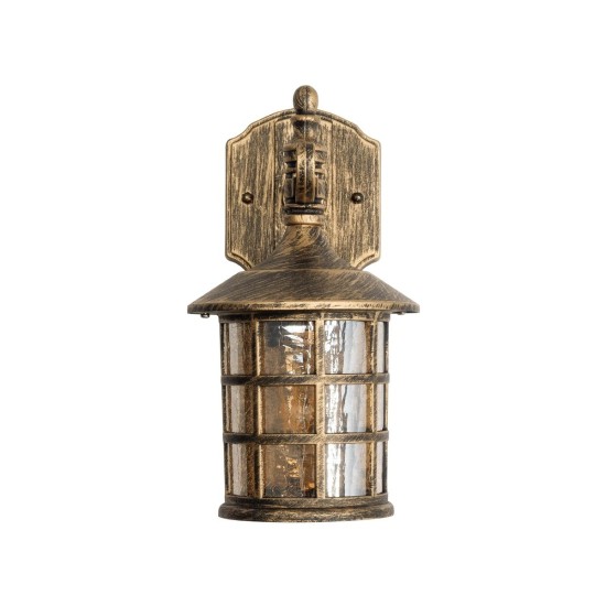 GLOBOSTAR® PHAROS 01228 Vintage Φωτιστικό Τοίχου - Απλίκα με Ντουί 1 x E27 AC 220-240V IP20 - Μπρούτζινο Εφέ Σκουριάς - Μ17 x Π19 x Υ29cm GLOBOSTAR® PHAROS 01228 Vintage Φωτιστικό Τοίχου - Απλίκα με Ντουί 1 x E27 AC 220-240V IP20 - Μπρούτζινο Εφέ Σκουριάς - Μ17 x Π19 x Υ29cm