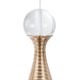 GLOBOSTAR® JADORE 01232 Μοντέρνο Κρεμαστό Φωτιστικό Οροφής LED 5W 400lm 120° AC 220-240V IP20 Θερμό Λευκό 2700K - Lumileds SMD Chip - Χρυσό & Διάφανο - Μ8 x Π8 x Υ26cm - 2 Χρόνια Εγγύηση GLOBOSTAR® JADORE 01232 Μοντέρνο Κρεμαστό Φωτιστικό Οροφής LED 5W 400lm 120° AC 220-240V IP20 Θερμό Λευκό 2700K - Lumileds SMD Chip - Χρυσό & Διάφανο - Μ8 x Π8 x Υ26cm - 2 Χρόνια Εγγύηση