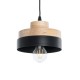 GLOBOSTAR® RUHIEL 01233 Μοντέρνο Κρεμαστό Φωτιστικό Οροφής με Ντουί 1 x E27 AC 220-240V IP20 - Μαύρο & Μπεζ - Μ18 x Π18 x Υ12cm GLOBOSTAR® RUHIEL 01233 Μοντέρνο Κρεμαστό Φωτιστικό Οροφής με Ντουί 1 x E27 AC 220-240V IP20 - Μαύρο & Μπεζ - Μ18 x Π18 x Υ12cm