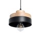 GLOBOSTAR® RUHIEL 01233 Μοντέρνο Κρεμαστό Φωτιστικό Οροφής με Ντουί 1 x E27 AC 220-240V IP20 - Μαύρο & Μπεζ - Μ18 x Π18 x Υ12cm GLOBOSTAR® RUHIEL 01233 Μοντέρνο Κρεμαστό Φωτιστικό Οροφής με Ντουί 1 x E27 AC 220-240V IP20 - Μαύρο & Μπεζ - Μ18 x Π18 x Υ12cm