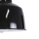 GLOBOSTAR® DEVOTA 01235 Vintage Κρεμαστό Φωτιστικό Οροφής με Ντουί 1 x E27 AC 220-240V IP20 - Μαύρο & Χρυσό - Μ22 x Π22 x Υ30cm
