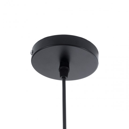 GLOBOSTAR® NUNZIATA 01236 Vintage Κρεμαστό Φωτιστικό Οροφής με Ντουί 1 x E27 AC 220-240V IP20 - Μαύρο & Χρυσό - Μ26 x Π26 x Υ40cm GLOBOSTAR® NUNZIATA 01236 Vintage Κρεμαστό Φωτιστικό Οροφής με Ντουί 1 x E27 AC 220-240V IP20 - Μαύρο & Χρυσό - Μ26 x Π26 x Υ40cm