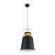 GLOBOSTAR® NUNZIATA 01236 Vintage Κρεμαστό Φωτιστικό Οροφής με Ντουί 1 x E27 AC 220-240V IP20 - Μαύρο & Χρυσό - Μ26 x Π26 x Υ40cm GLOBOSTAR® NUNZIATA 01236 Vintage Κρεμαστό Φωτιστικό Οροφής με Ντουί 1 x E27 AC 220-240V IP20 - Μαύρο & Χρυσό - Μ26 x Π26 x Υ40cm