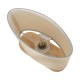 GLOBOSTAR® CHIARA 01241 Boho Επιτραπέζιο Φωτιστικό Πορτατίφ με Ντουί 1 x E27 AC 220-240V IP20 - Μπεζ - Μ25 x Π12 x Υ26cm