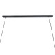 GLOBOSTAR® ALFREDA 01242 Μοντέρνο Κρεμαστό Φωτιστικό Οροφής με Ντουί 10 x E27 AC 220-240V IP20 - Μαύρο - Μ140 x Π18 x Υ7cm GLOBOSTAR® ALFREDA 01242 Μοντέρνο Κρεμαστό Φωτιστικό Οροφής με Ντουί 10 x E27 AC 220-240V IP20 - Μαύρο - Μ140 x Π18 x Υ7cm
