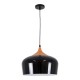 GLOBOSTAR® VILI 01261 Μοντέρνο Κρεμαστό Φωτιστικό Οροφής με Ντουί 1 x E27 AC 220-240V IP20 - Μαύρο & Μπεζ - Μ35 x Π35 x Υ27cm GLOBOSTAR® VILI 01261 Μοντέρνο Κρεμαστό Φωτιστικό Οροφής με Ντουί 1 x E27 AC 220-240V IP20 - Μαύρο & Μπεζ - Μ35 x Π35 x Υ27cm