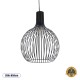 GLOBOSTAR® SCANDI 01266 Μοντέρνο Κρεμαστό Φωτιστικό Οροφής με Ντουί 1 x E27 AC 220-240V IP20 - Μαύρο - Μ38 x Π38 x Υ50cm GLOBOSTAR® SCANDI 01266 Μοντέρνο Κρεμαστό Φωτιστικό Οροφής με Ντουί 1 x E27 AC 220-240V IP20 - Μαύρο - Μ38 x Π38 x Υ50cm