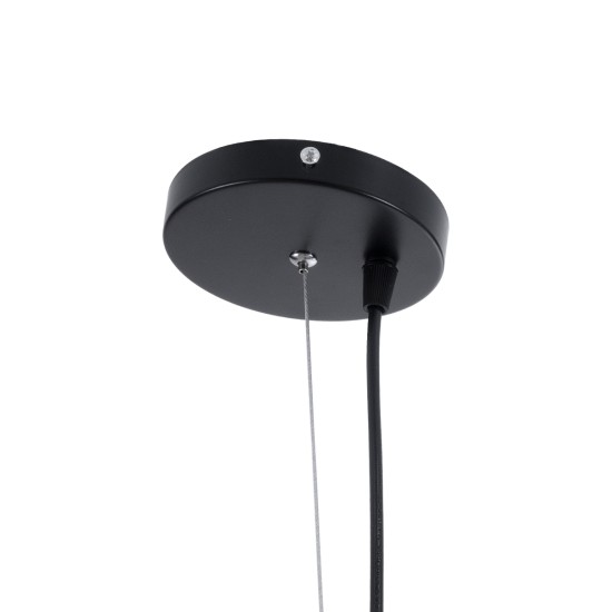GLOBOSTAR® SCANDI 01266 Μοντέρνο Κρεμαστό Φωτιστικό Οροφής με Ντουί 1 x E27 AC 220-240V IP20 - Μαύρο - Μ38 x Π38 x Υ50cm GLOBOSTAR® SCANDI 01266 Μοντέρνο Κρεμαστό Φωτιστικό Οροφής με Ντουί 1 x E27 AC 220-240V IP20 - Μαύρο - Μ38 x Π38 x Υ50cm