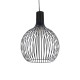 GLOBOSTAR® SCANDI 01266 Μοντέρνο Κρεμαστό Φωτιστικό Οροφής με Ντουί 1 x E27 AC 220-240V IP20 - Μαύρο - Μ38 x Π38 x Υ50cm GLOBOSTAR® SCANDI 01266 Μοντέρνο Κρεμαστό Φωτιστικό Οροφής με Ντουί 1 x E27 AC 220-240V IP20 - Μαύρο - Μ38 x Π38 x Υ50cm