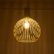 GLOBOSTAR® SCANDI 01267 Vintage Κρεμαστό Φωτιστικό Οροφής με Ντουί 1 x E27 AC 220-240V IP20 - Μπεζ - Μ38 x Π38 x Y50cm GLOBOSTAR® SCANDI 01267 Vintage Κρεμαστό Φωτιστικό Οροφής με Ντουί 1 x E27 AC 220-240V IP20 - Μπεζ - Μ38 x Π38 x Y50cm