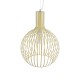 GLOBOSTAR® SCANDI 01267 Vintage Κρεμαστό Φωτιστικό Οροφής με Ντουί 1 x E27 AC 220-240V IP20 - Μπεζ - Μ38 x Π38 x Y50cm GLOBOSTAR® SCANDI 01267 Vintage Κρεμαστό Φωτιστικό Οροφής με Ντουί 1 x E27 AC 220-240V IP20 - Μπεζ - Μ38 x Π38 x Y50cm