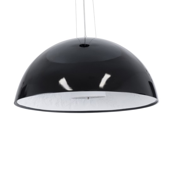 GLOBOSTAR® SERENIA 01270 Μοντέρνο Κρεμαστό Φωτιστικό Οροφής με Ντουί 1 x E27 AC 220-240V IP20 - Μαύρο & Λευκό - Μ60 x Π60 x Υ30cm GLOBOSTAR® SERENIA 01270 Μοντέρνο Κρεμαστό Φωτιστικό Οροφής με Ντουί 1 x E27 AC 220-240V IP20 - Μαύρο & Λευκό - Μ60 x Π60 x Υ30cm