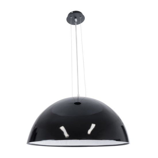 GLOBOSTAR® SERENIA 01270 Μοντέρνο Κρεμαστό Φωτιστικό Οροφής με Ντουί 1 x E27 AC 220-240V IP20 - Μαύρο & Λευκό - Μ60 x Π60 x Υ30cm GLOBOSTAR® SERENIA 01270 Μοντέρνο Κρεμαστό Φωτιστικό Οροφής με Ντουί 1 x E27 AC 220-240V IP20 - Μαύρο & Λευκό - Μ60 x Π60 x Υ30cm