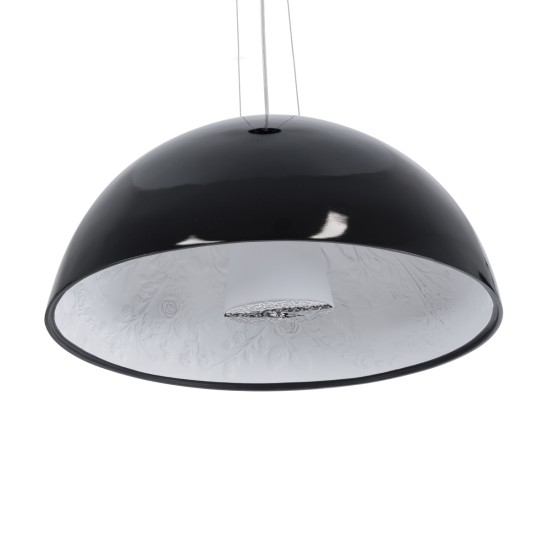 GLOBOSTAR® SERENIA 01270 Μοντέρνο Κρεμαστό Φωτιστικό Οροφής με Ντουί 1 x E27 AC 220-240V IP20 - Μαύρο & Λευκό - Μ60 x Π60 x Υ30cm GLOBOSTAR® SERENIA 01270 Μοντέρνο Κρεμαστό Φωτιστικό Οροφής με Ντουί 1 x E27 AC 220-240V IP20 - Μαύρο & Λευκό - Μ60 x Π60 x Υ30cm