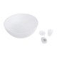 GLOBOSTAR® SERENIA 01273 Μοντέρνο Κρεμαστό Φωτιστικό Οροφής με Ντουί 1 x E27 AC 220-240V IP20 - Λευκό - Μ90 x Π90 x Y40cm GLOBOSTAR® SERENIA 01273 Μοντέρνο Κρεμαστό Φωτιστικό Οροφής με Ντουί 1 x E27 AC 220-240V IP20 - Λευκό - Μ90 x Π90 x Y40cm