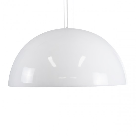 GLOBOSTAR® SERENIA 01273 Μοντέρνο Κρεμαστό Φωτιστικό Οροφής με Ντουί 1 x E27 AC 220-240V IP20 - Λευκό - Μ90 x Π90 x Y40cm GLOBOSTAR® SERENIA 01273 Μοντέρνο Κρεμαστό Φωτιστικό Οροφής με Ντουί 1 x E27 AC 220-240V IP20 - Λευκό - Μ90 x Π90 x Y40cm
