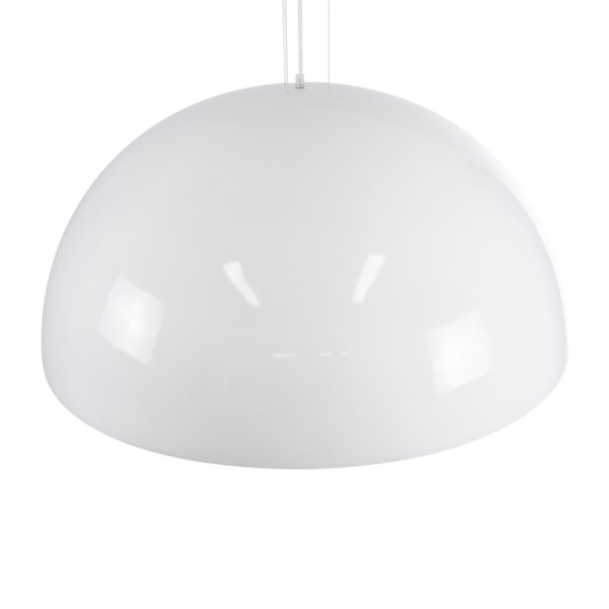 GLOBOSTAR® SERENIA 01273 Μοντέρνο Κρεμαστό Φωτιστικό Οροφής με Ντουί 1 x E27 AC 220-240V IP20 - Λευκό - Μ90 x Π90 x Y40cm GLOBOSTAR® SERENIA 01273 Μοντέρνο Κρεμαστό Φωτιστικό Οροφής με Ντουί 1 x E27 AC 220-240V IP20 - Λευκό - Μ90 x Π90 x Y40cm