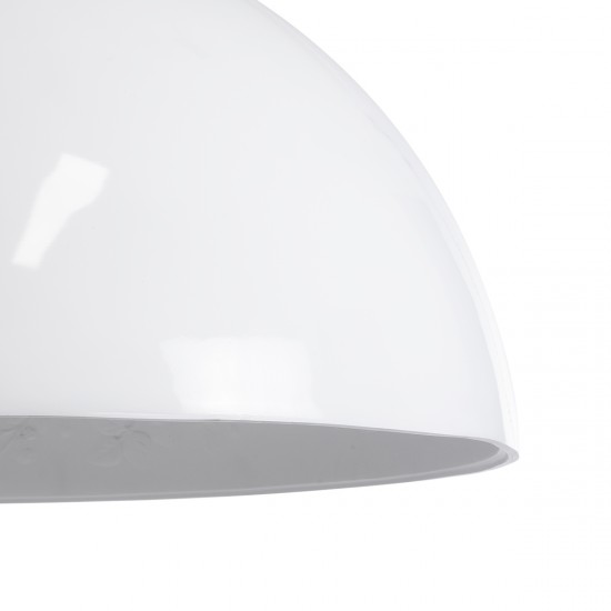 GLOBOSTAR® SERENIA 01273 Μοντέρνο Κρεμαστό Φωτιστικό Οροφής με Ντουί 1 x E27 AC 220-240V IP20 - Λευκό - Μ90 x Π90 x Y40cm GLOBOSTAR® SERENIA 01273 Μοντέρνο Κρεμαστό Φωτιστικό Οροφής με Ντουί 1 x E27 AC 220-240V IP20 - Λευκό - Μ90 x Π90 x Y40cm