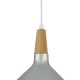 GLOBOSTAR® FELICITA 01277 Μοντέρνο Κρεμαστό Φωτιστικό Οροφής με Ντουί 1 x E27 AC 220-240V IP20 - Ασημί & Μπεζ - Μ30 x Π30 x Υ25cm GLOBOSTAR® FELICITA 01277 Μοντέρνο Κρεμαστό Φωτιστικό Οροφής με Ντουί 1 x E27 AC 220-240V IP20 - Ασημί & Μπεζ - Μ30 x Π30 x Υ25cm