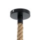 GLOBOSTAR® ROPE 01278 Boho Κρεμαστό Φωτιστικό Οροφής με Ντουί 1 x E27 AC 220-240V IP20 - Μπεζ - Μ10 x Π3.5 x Y100cm GLOBOSTAR® ROPE 01278 Boho Κρεμαστό Φωτιστικό Οροφής με Ντουί 1 x E27 AC 220-240V IP20 - Μπεζ - Μ10 x Π3.5 x Y100cm