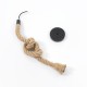 GLOBOSTAR® ROPE 01278 Boho Κρεμαστό Φωτιστικό Οροφής με Ντουί 1 x E27 AC 220-240V IP20 - Μπεζ - Μ10 x Π3.5 x Y100cm GLOBOSTAR® ROPE 01278 Boho Κρεμαστό Φωτιστικό Οροφής με Ντουί 1 x E27 AC 220-240V IP20 - Μπεζ - Μ10 x Π3.5 x Y100cm