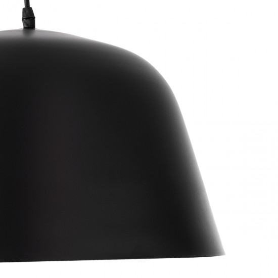 GLOBOSTAR® UPVALE 01281 Μοντέρνο Κρεμαστό Φωτιστικό Οροφής με Ντουί 1 x E27 AC 220-240V IP20 - Μαύρο & Λευκό - Μ40 x Π40 x Υ24cm GLOBOSTAR® UPVALE 01281 Μοντέρνο Κρεμαστό Φωτιστικό Οροφής με Ντουί 1 x E27 AC 220-240V IP20 - Μαύρο & Λευκό - Μ40 x Π40 x Υ24cm